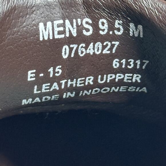 Sperry Top-Sider 0764027 Brown Mako 2 Eye Leather Boat Shoes Mens Sz 9.5 Preppy - Picture 10 of 10